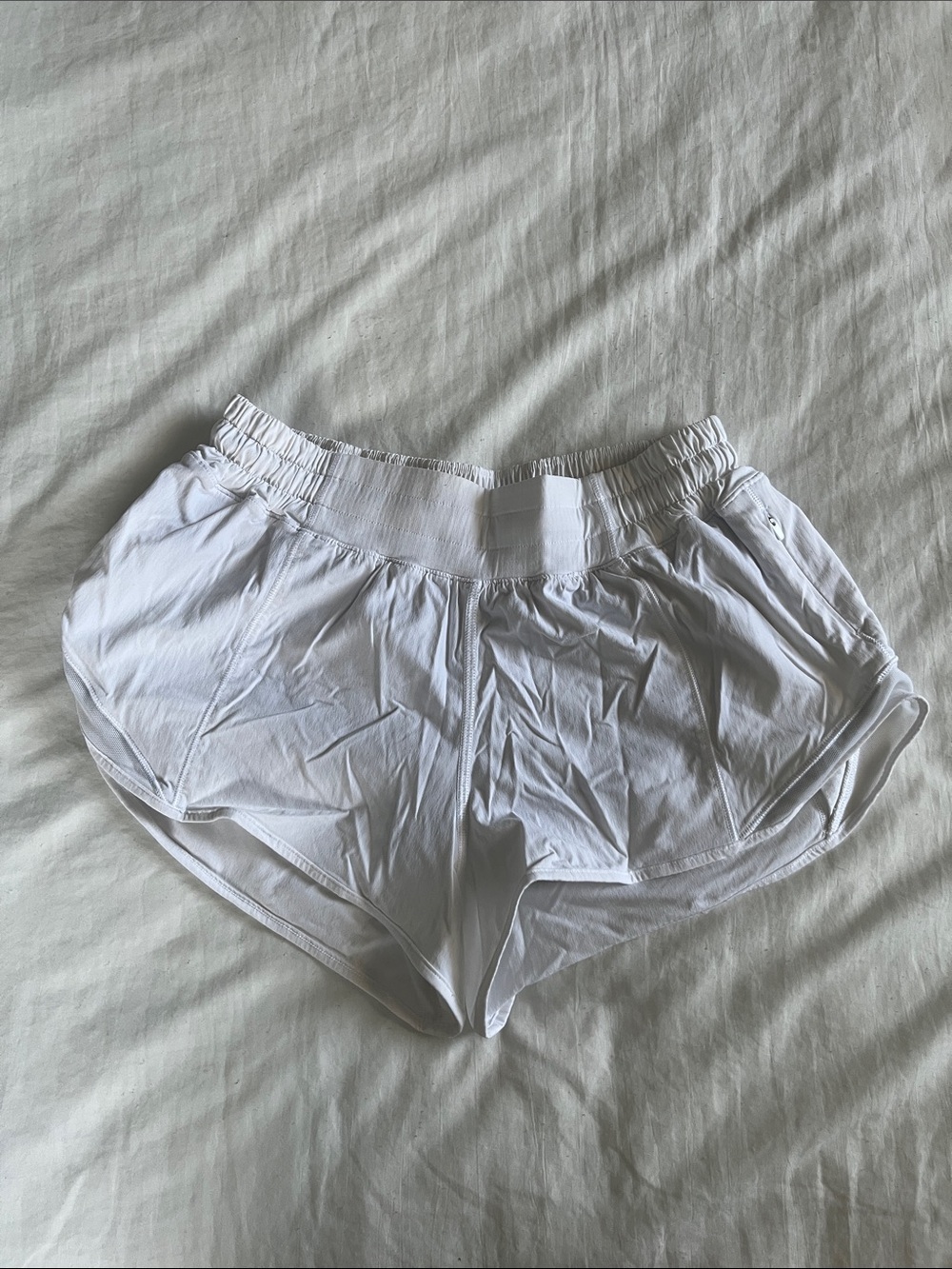 lululemon athletica White Women's Lightweight Running Shorts
